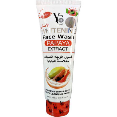 YC Papaya Extract Whitening Face Wash 100ml image