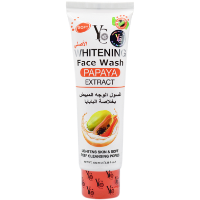 YC Papaya Extract Whitening Face Wash 100ml image