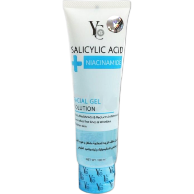 YC Salicylic Acid and Niacinamide Facial Gel Solution 100ml - YCSA05 image