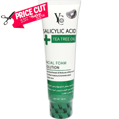 YC Salicylic Acid and Tea Tree Oil Facial Foam Solution 100ml image
