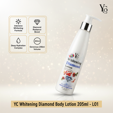 YC Whitening Diamond Body Lotion 205ml - LO1 : YC | Rokomari.com