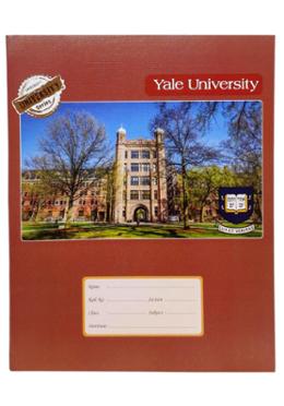 Hearts Floral Binding Khata (Margin) Any Design - 120 Pages image