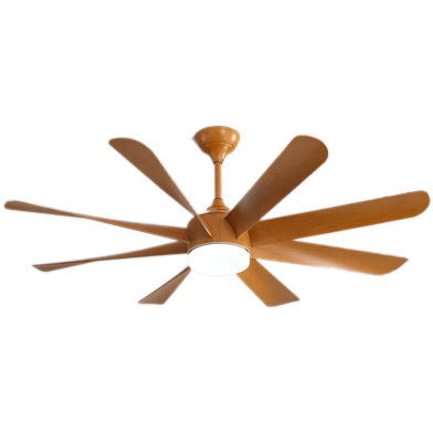 Yamada 60Inch 336 Model 8 Blades Ceiling Fan (Under Light, Remote Control) image