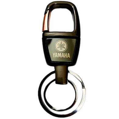 Yamaha Branded Premium Key Ring Holder With 2 O Ring 1Pcs image