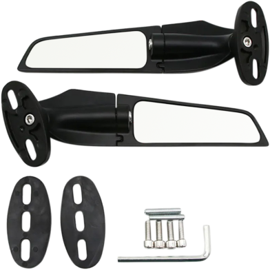 Yamaha R15 V3 Stylish Wind Wing Adjustable Rotating Rearview Mirror Side image