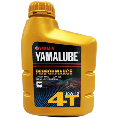 Yamalube 10W-40 Semi-Synthetic Engine Oil for Yamaha Motorcycles image