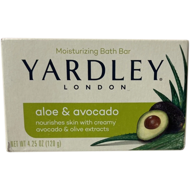 Yardley London Aloe and Avocado Soap – 120gm image