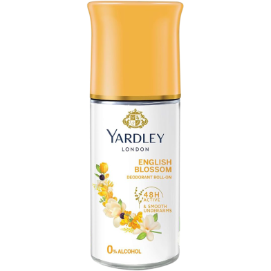 Yardley London English Blossom Deodorant Roll-On - 50ml (UAE) image