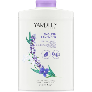 Yardley London English Lavender Perfumed Talc Powder 200 gm -5060322952246 image