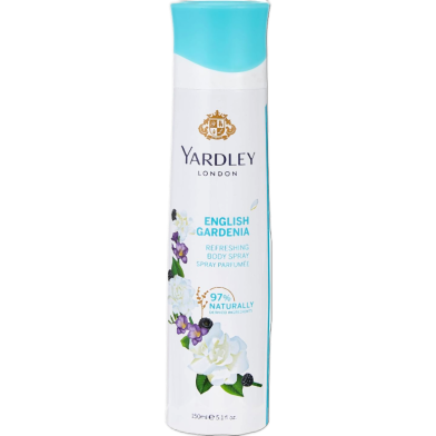 Yardly Body Spray English Gardenia 150ml image