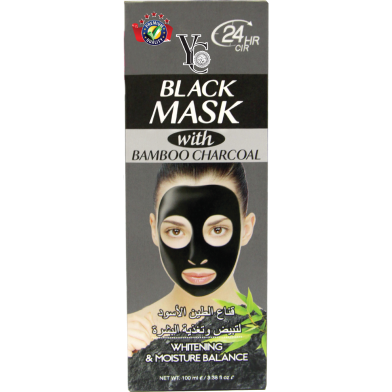 Yc Black Mask Bamboo Charcoal 100ml image