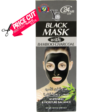 Yc Black Mask Bamboo Charcoal 100ml image