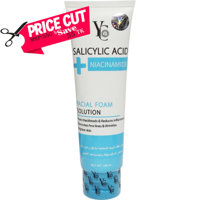 Yc Salicylic Acid And Niacinamide Facial Foam Solution 100ml image