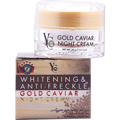 Yc Whitening Gold Caviar Night Cream 20gm Cr2 image