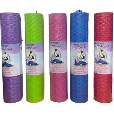 Yoga Exercise Mat 3/6fite (multicolor). image