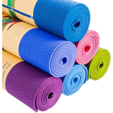 Yoga Mat 6mm 6x2 ft Any Colour - 1 Pcs image