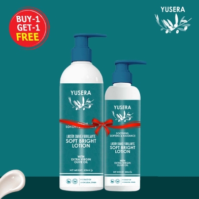 Yusera Soft Bright Lotion 500 ml (Buy 1 Get 1 Yusera Soft Bright Lotion 300 ML FREE) image