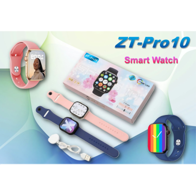 ZT-Pro 10 Smart Watch With Bluetooth Call And Extra Wrist Band image
