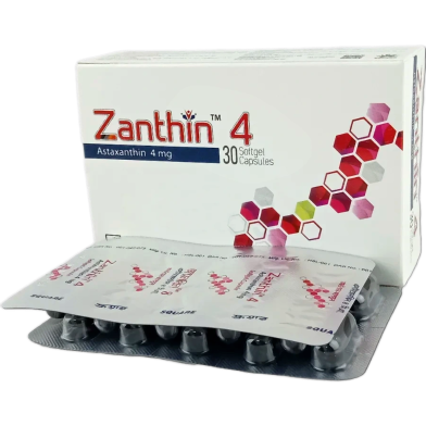 Zanthin 4 mg Capsule 10's Strip image