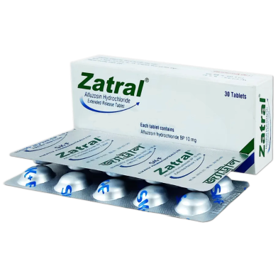 Zatral 10 mg Tablet 10's strip image
