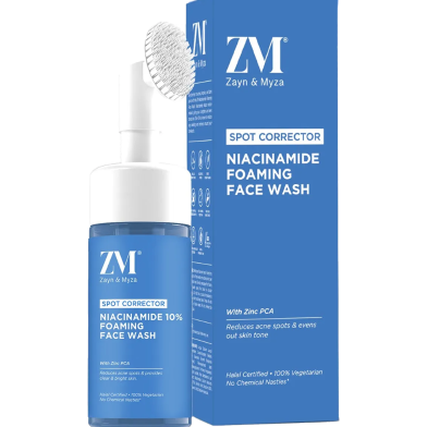 Zayn and Myza Niacinamide Foaming Face Wash with Zinc PCA (100ml) image