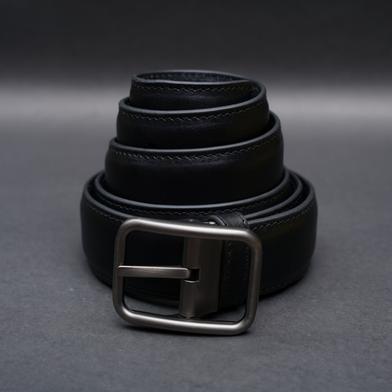 Zays Men's Genuine Leather Belt Premium Full Grain Cowhide Formal and Casual image