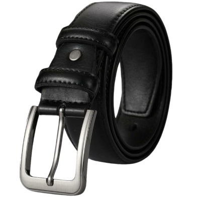 Zays Handcrafted Genuine Leather Belt for Men – Premium Quality, Adjustable, Stylish & Durable (ZMB103) image