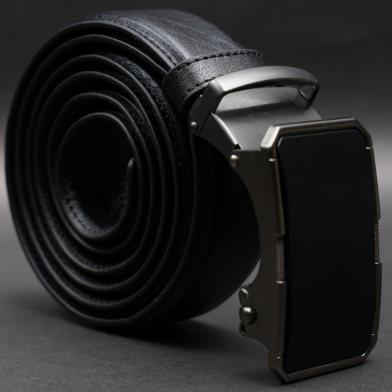Zays Handcrafted Imported Full-Grain Cowhide Leather Auto Gear Belt for Men image