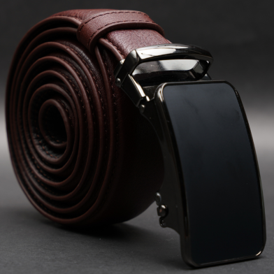 Zays Handcrafted Imported Full-Grain Cowhide Leather Auto Gear Belt for Men image