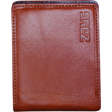 Zays Handcrafted Premium Eco-Friendly Oil Pull Up Leather Bifold Short Wallet – Slim, Durable And Stylish Wallet for Unisex (Brown) image