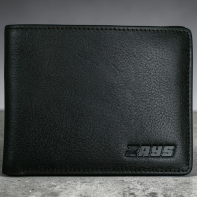 Zays Handcrafted Premium Leather Bifold Short Wallet image