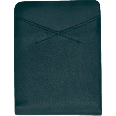 Zays Handcrafted Premium Leather Bifold Short Wallet (ZSW105-Bottle Green) image