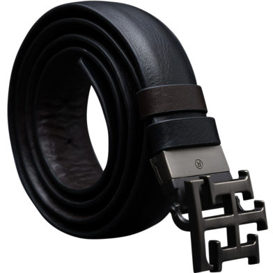 Zays Reversible Leather Belt for Men Premium Adjustable ZMB115 image