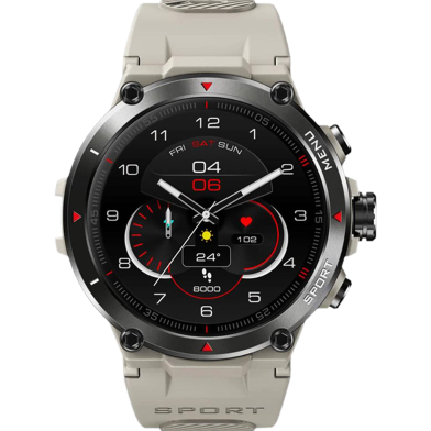 Zeblaze Stratos 2 Amoled Display GPS Smart Watch-Gray image