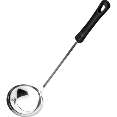 Zebra Spoon Chinese Ladle 3.2 Inch Bakelite Handle image