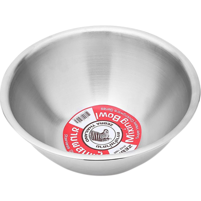 Zebra Stainless Steel Mixing Bowl 40 Cm 1 Pcs image
