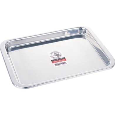 Zebra Stainless Steel Rectangular Tray 16 Inch image