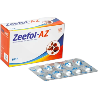 Zeefol Az Tablet 10's Strip image