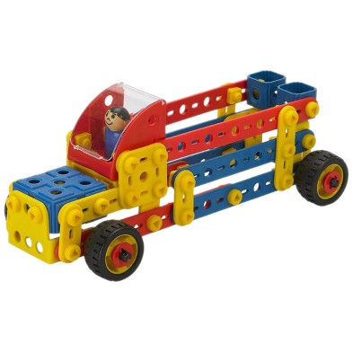 Zephyr Plastic Mechanix - Cars 3 Block Building Set For Kids image