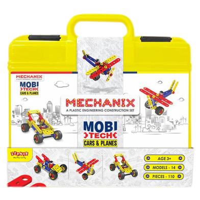 Zephyr Plastic Mechanix - Mobitech Block Building Set For Kids -307717881 image