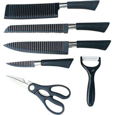 Zepter Kitchen Knife Set Premium Stainless Steel 6Pcs For Professional And Home Cooking image