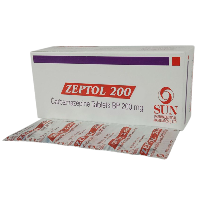 Zeptol 200 Mg Tablet-10's Strip image
