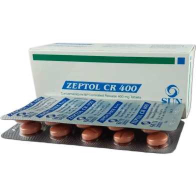 Zeptol Cr 400 mg Tablet 10's Strip image