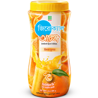 Zerocal Orange Powder Drink 500 gm image