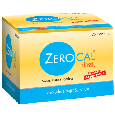 Zerocal Sugar Substitute Sachet - 25 Strip image