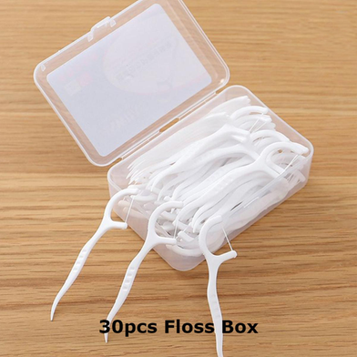 Zhuyusheng White Dental Floss / Toothpick 30pcs (Made in China) Slide 2