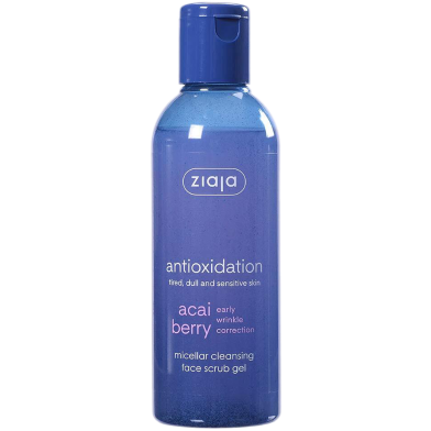 Ziaja Acai Berry Micellar Face Cleansing Scrub Gel- 200 ML image