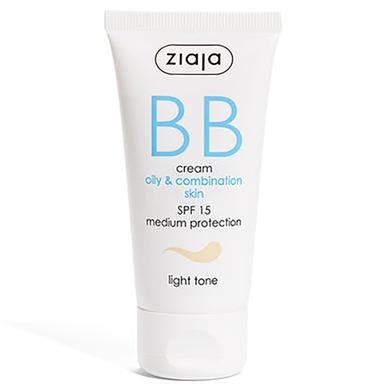 Ziaja BB Cream Oily Combination Skin Light Tone 50ml image
