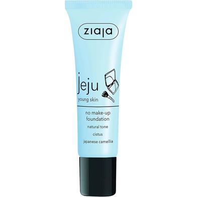 Ziaja Jeju No Makeup Foundation Natural Tone 30ml image