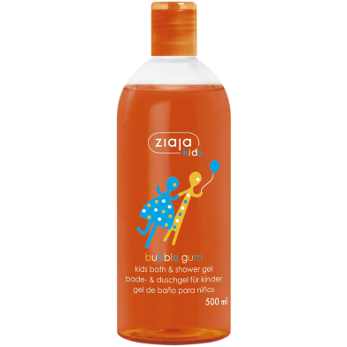 Ziaja Kids Bath And Shower Gel Bubble Gum 500ml image